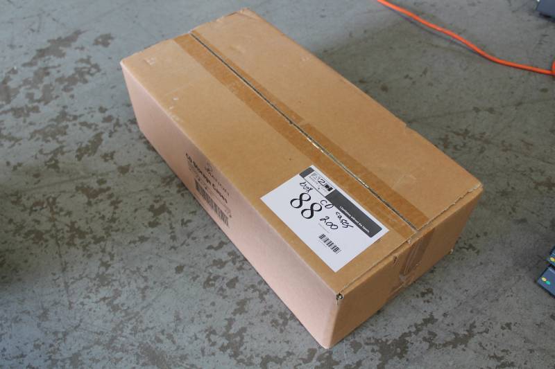 lot 88 image: Box of Imation CD Stroage Cases app. 200 ct.