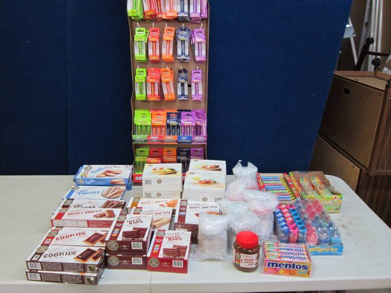 Candy, Snacks, and Chocolate Spreads