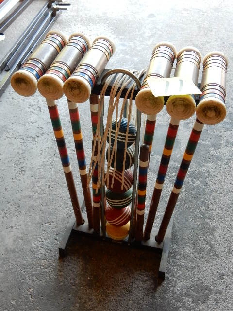 lot 11 image: Forster, Complete Croquet Set