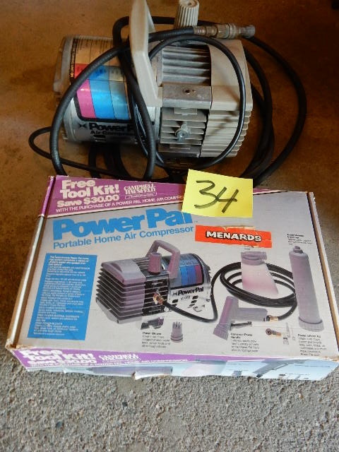 lot 34 image: Power Pal Air Compressor