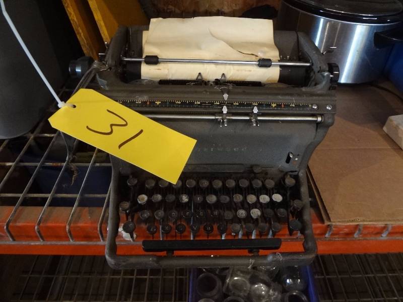 lot 31 image: Typewrite, ...look it up