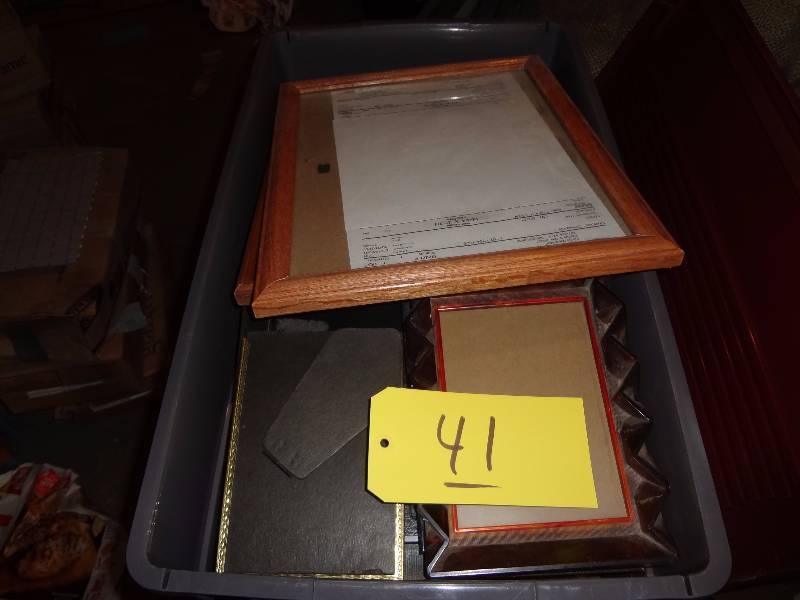 lot 41 image: Box of Frames