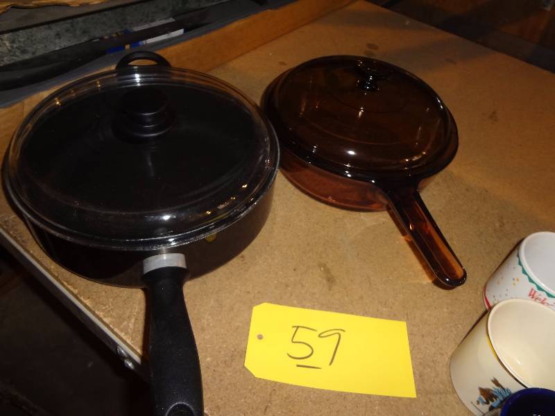 lot 59 image: Frying Pans