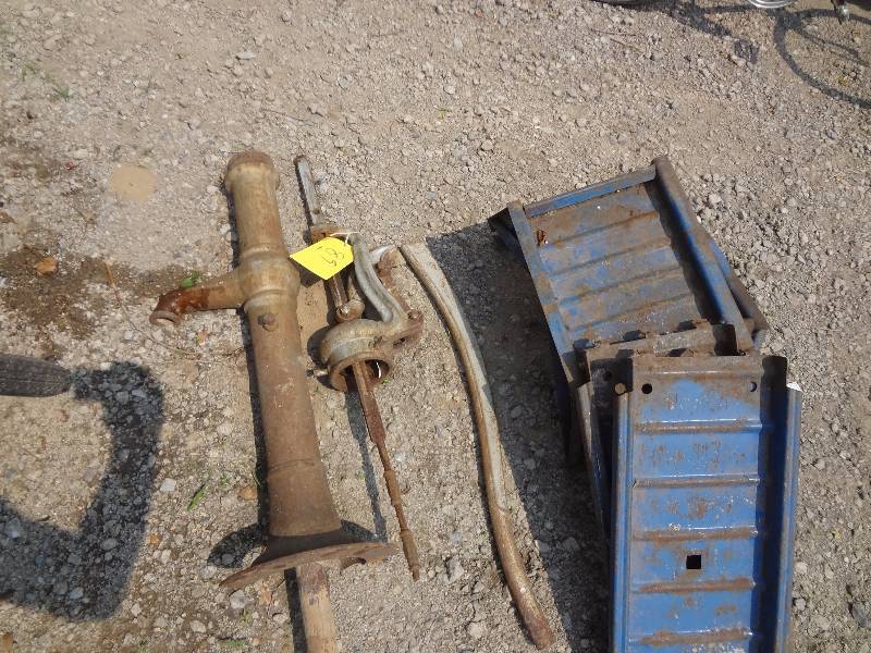 lot 89 image: Old Cast Pump, Ramps