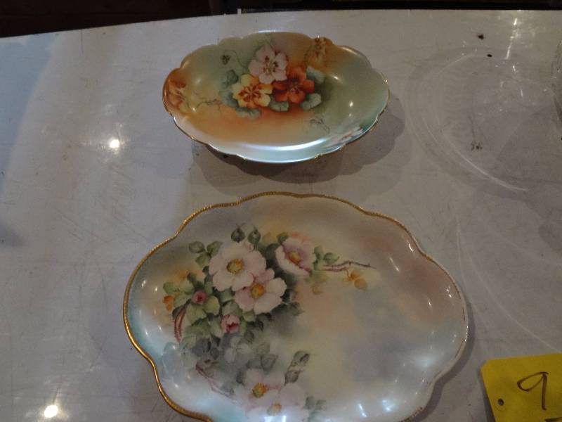 lot 96 image: Lot of Fancy Porcelain Plates