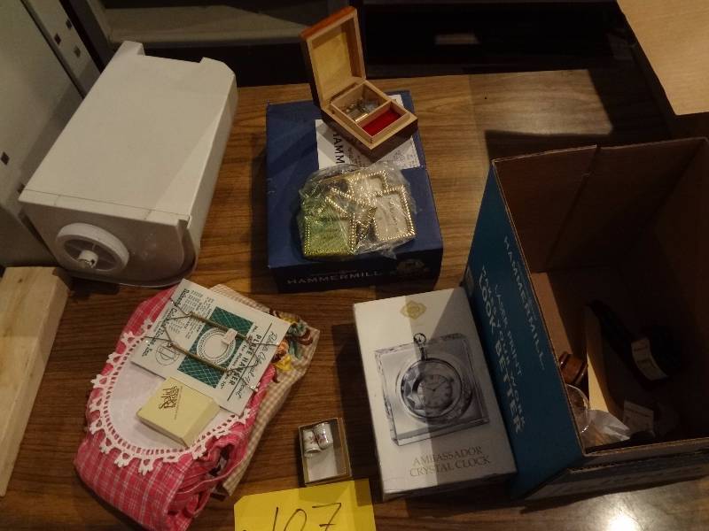 lot 107 image: Stuff and Cups