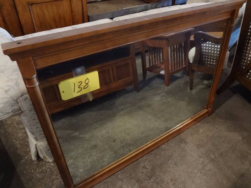 lot 138 image: Large Wall Mirror