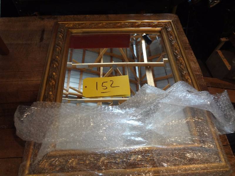 lot 152 image: Very Nice Heavy Mirror