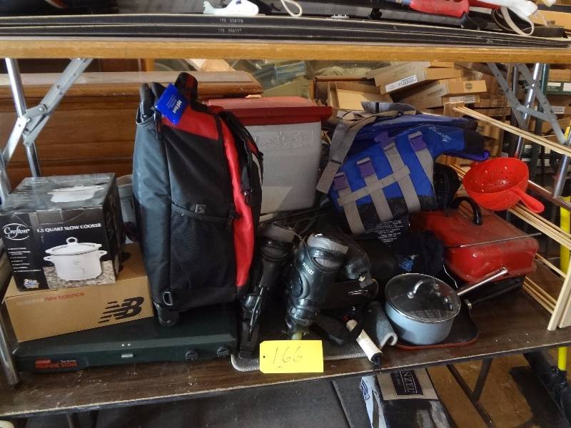 lot 166 image: Sporting Goods treasure Lot