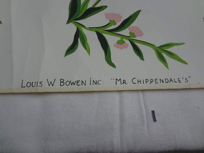 lot 3 image: Roll of Louis W. Bowen Wall Paper