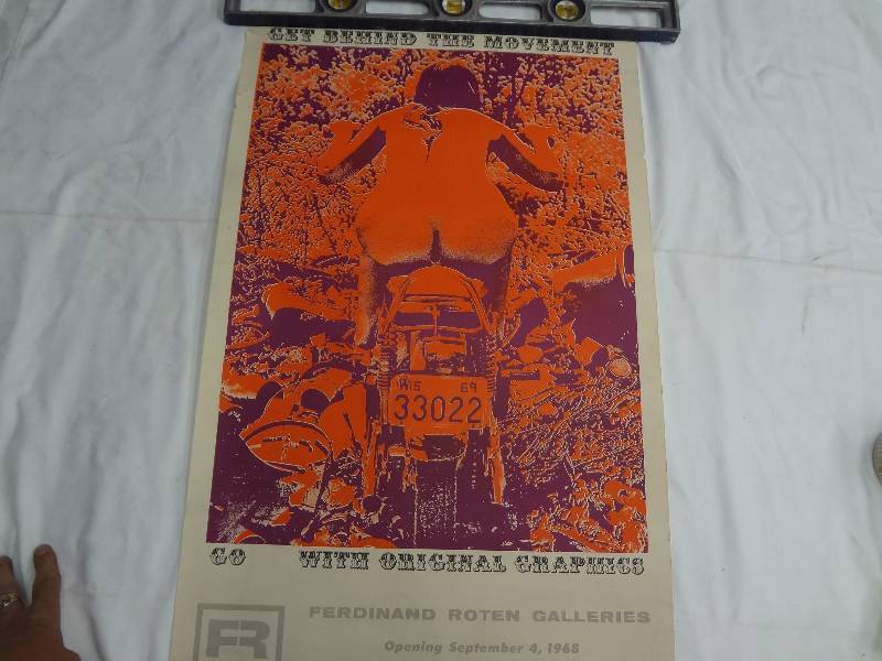 lot 6 image: Hippie Poster