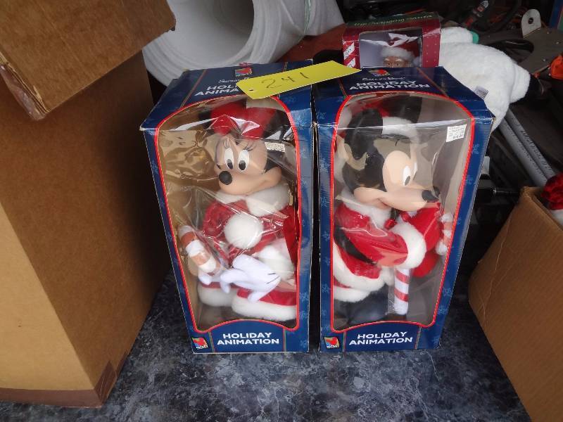 lot 241 image: Pair Mickey,Minnie