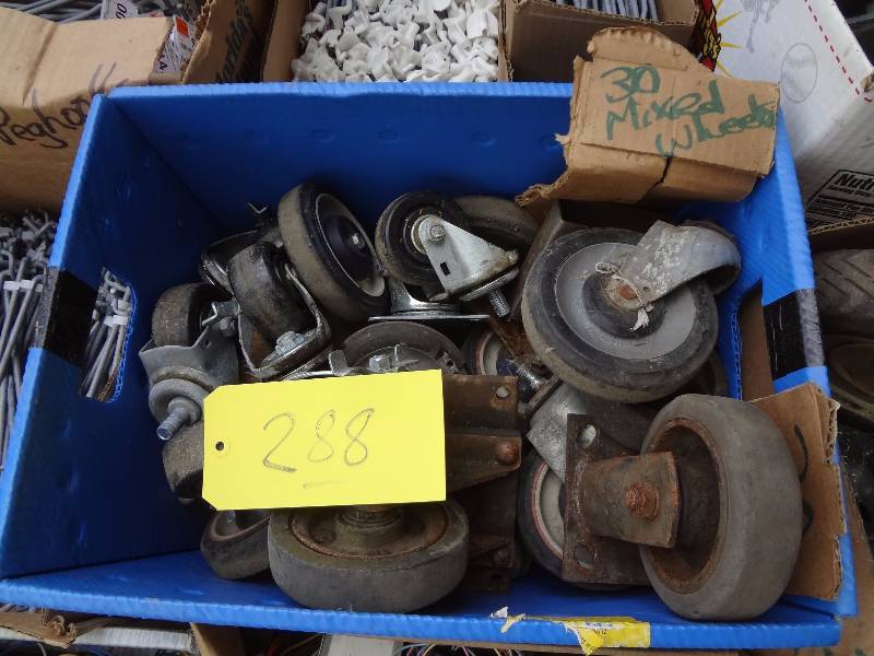 lot 288 image: 30 Mixed Wheels