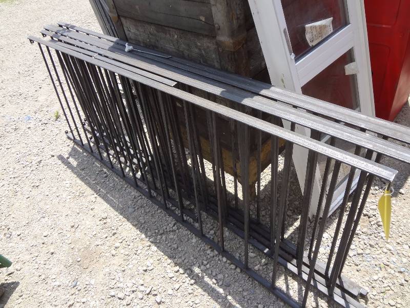 lot 312 image: Wrought Iron Fencing