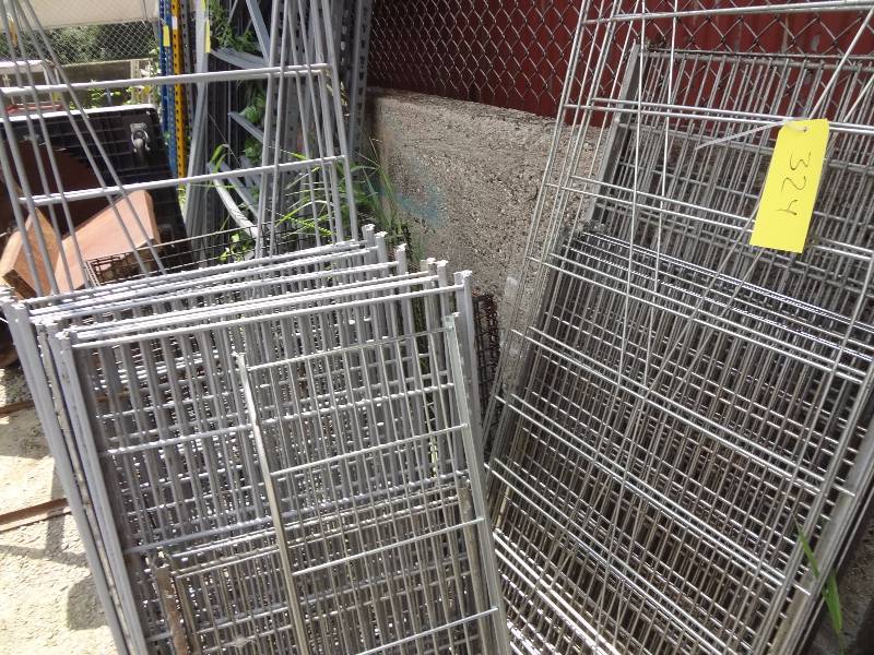 lot 324 image: Lot of Restaurant Racking