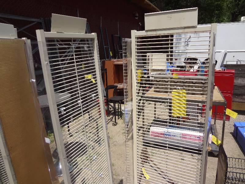 lot 327 image: (2) Display Racks