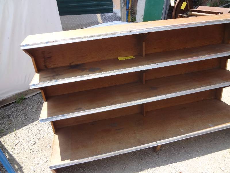 lot 336 image: Old Wood Store Shelf