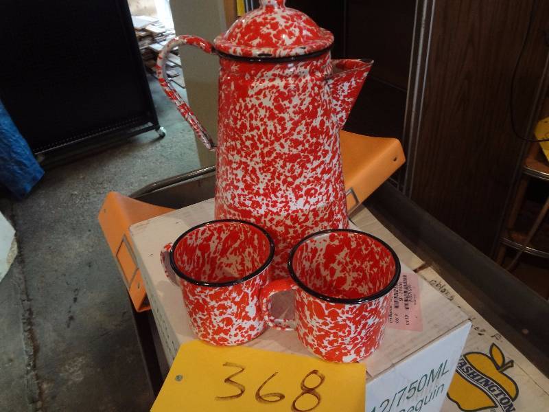 lot 368 image: Camp Coffee Set