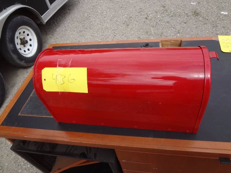 lot 436 image: New Red Mail Box