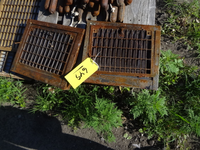 lot 649 image: Heater Grills for Victorian House