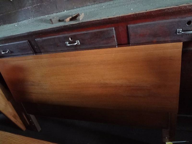 lot 485 image: Americraft Double Head Board
