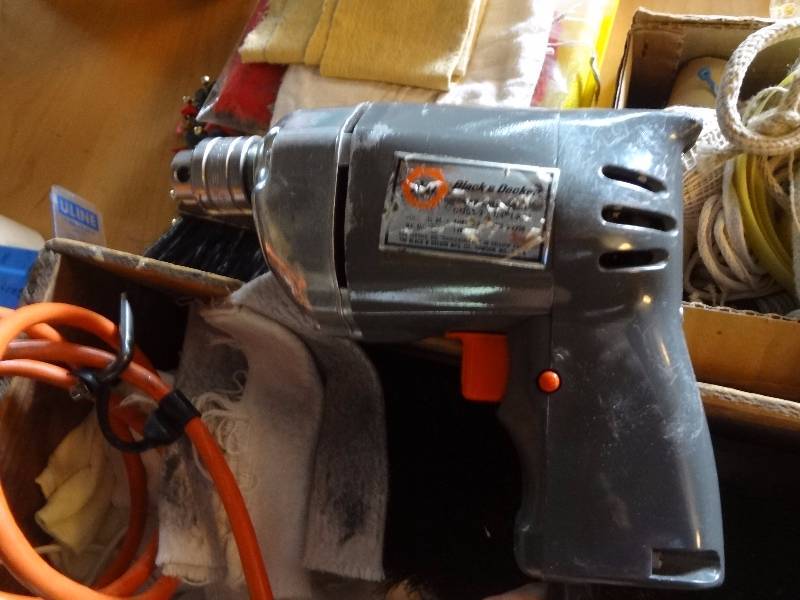 lot 503 image: Drill, Tools, Shoe Stuff