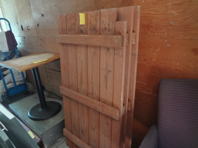 lot 440 image: Lot of Redwood Fence Panels