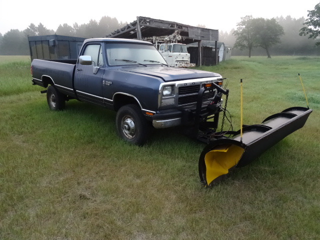 1992 Dodge plow truck