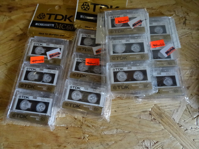 lot 12 image: TDK microcassette