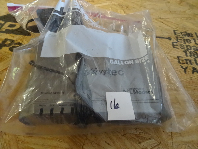 lot 16 image: Actiontec GT701R DSL Ethernet USB Modem