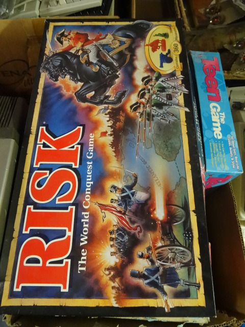 lot 52 image: Box of Games and Puzzles
