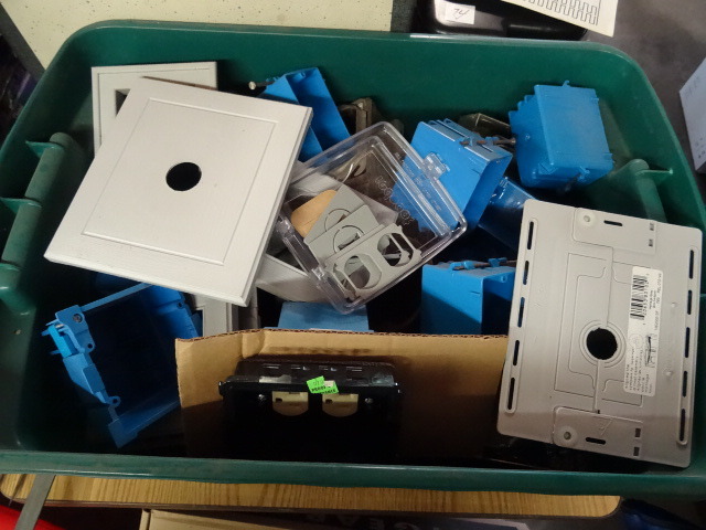 lot 69 image: Box of Electrical Things
