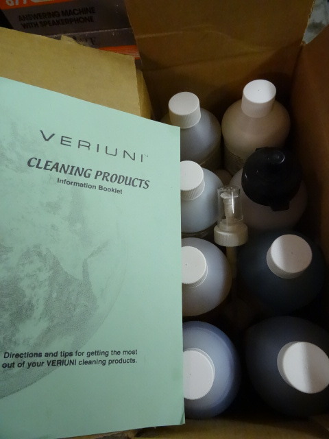 lot 85 image: Veriuni Cleaning Products