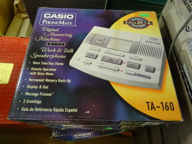 lot 87 image: Casio Digital Answering Machines