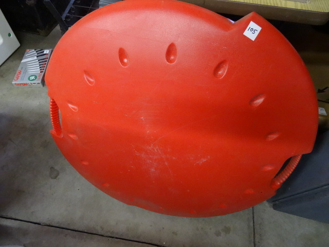 lot 105 image: Saucer Snow Sled