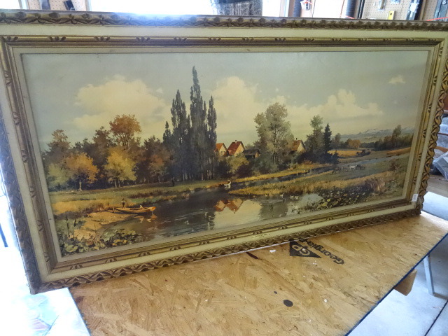 lot 115 image: Large Landscape Picture