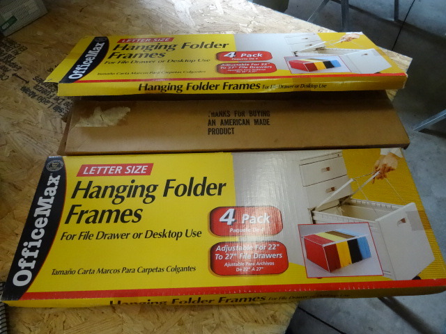 lot 122 image: Hanging File Folder Frames (22-27 inch)