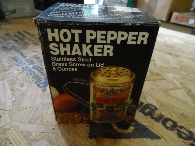 lot 129 image: Hot Pepper Shaker