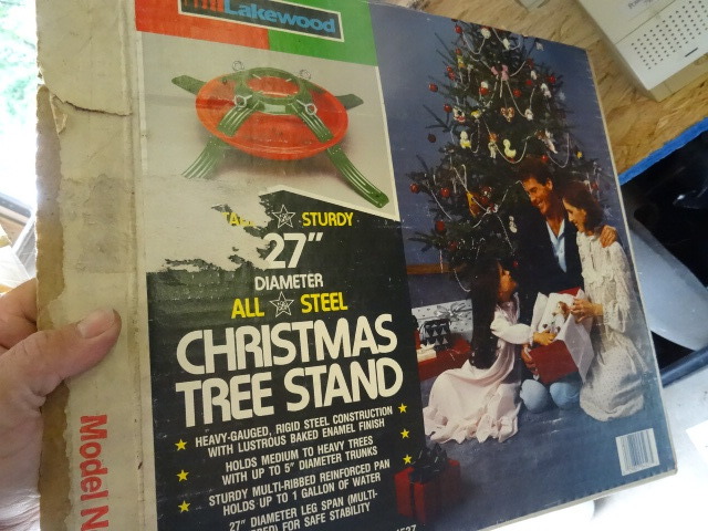 lot 159 image: Christmas Tree Stand