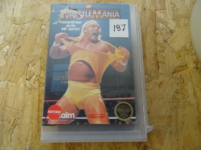 lot 187 image: Wrestle Mania Video Game