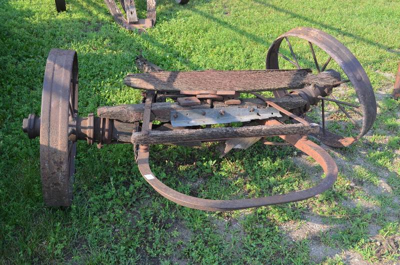 Antique Wheels and Frame
