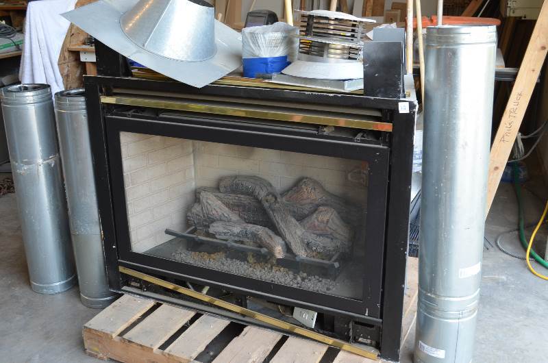 Propane Gas Fireplace