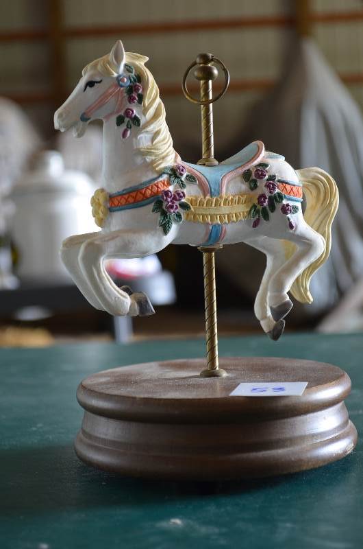 Carousel Music Box Horse