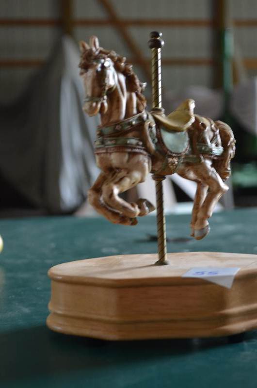 Carousel Music Box Horse