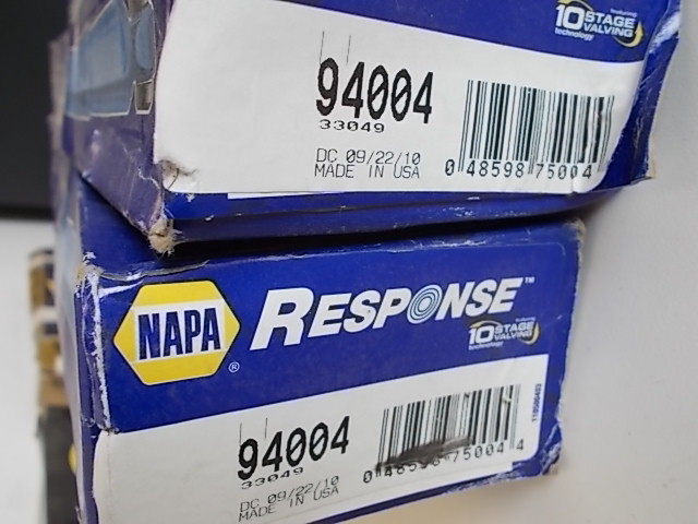 lot 184 image: Pair Napa Response 94004 Shocks, Ne...