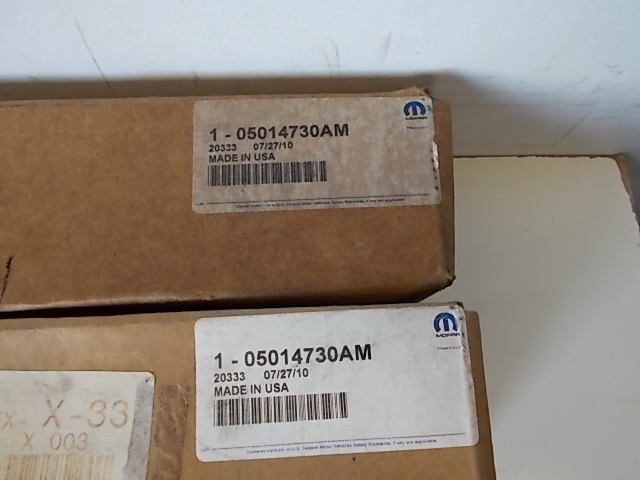 lot 190 image: Pair Mopar 05014730AM Shocks, New...