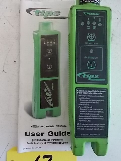 lot 17 image: Tips Pro Model TIPS003A Tire Pressu...
