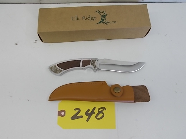 lot 248 image: Elk Ridge ER-139 Hunting Knife...