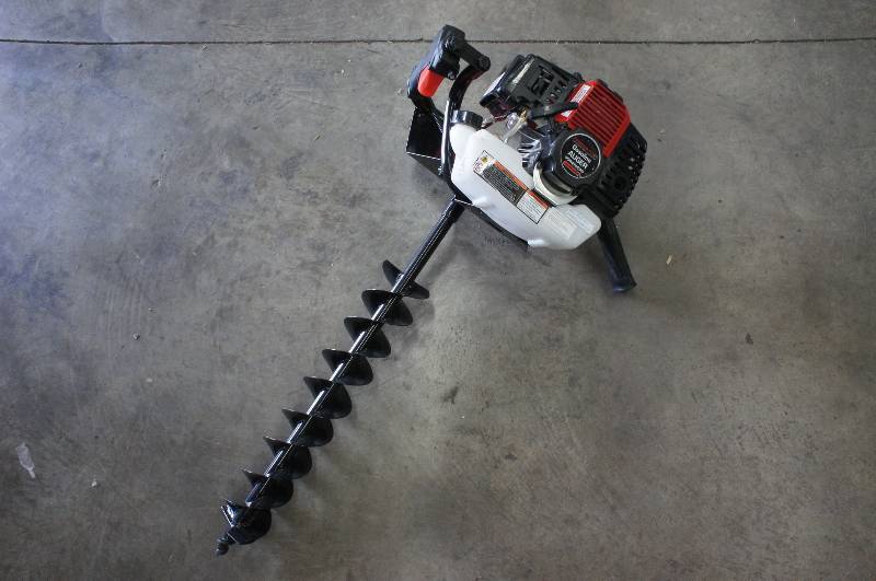 power dc head Powerhead 1.5 4 Predator Bit in. Auger Gasoline HP with