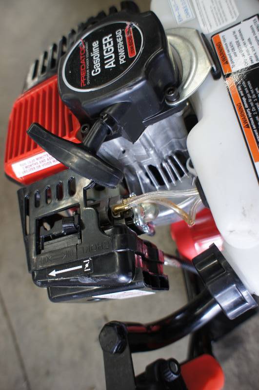 Predator 1.5 HP Gasoline Auger Powerhead with 4 in. Bit For the Yard